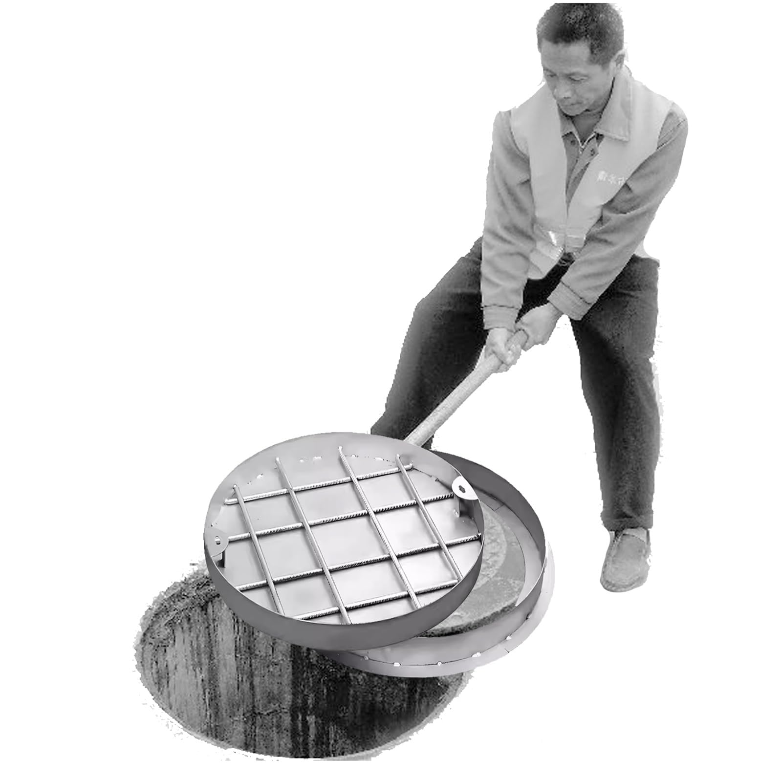 GJMSSMY Recessed Manhole Cover inspection chamber landscaping cover driveway cover underground access panel