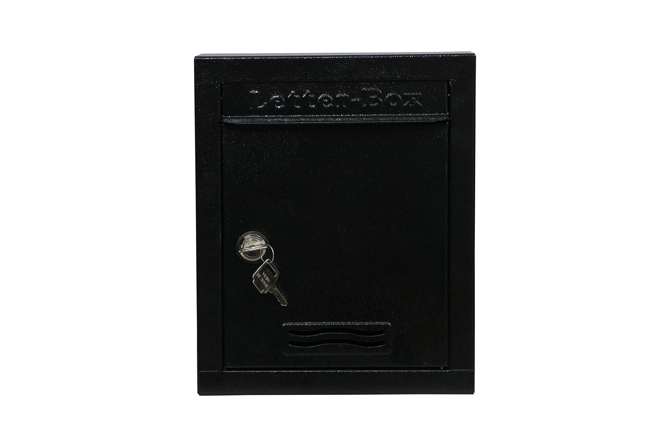 Aura Plast All in 1 Multipurpose Letter Box | Suggestion Box | Complaint Box | Donation Box | Lock Table Top | Wall Mount Box (Black, Regular) (B09ZL7F4D4) Amazon Price History, Amazon Price Tracker