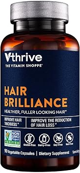 Hair Brilliance with KeraGEN-IV a" Supports Hair Growth, Healthier & Fuller Hair, Helps Reduce Hair Loss 90 Capsules