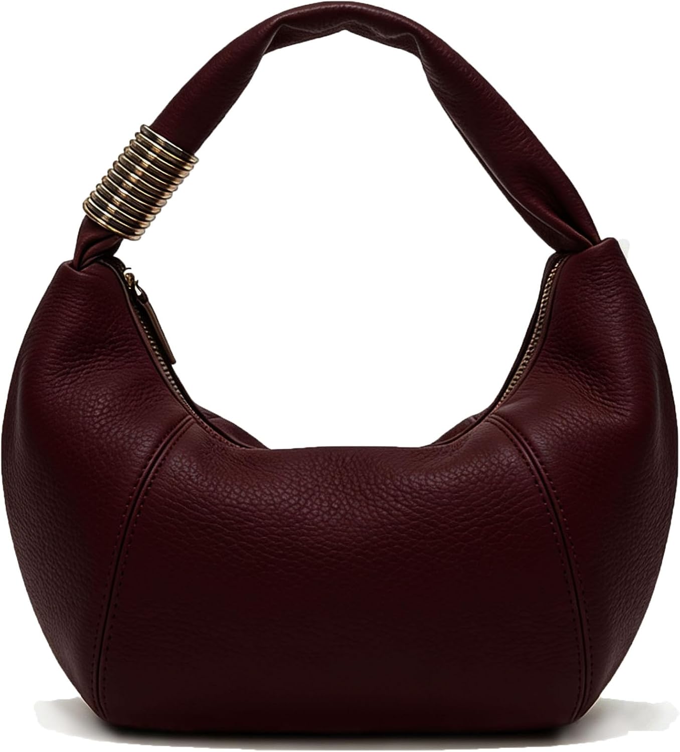 Hobo Shoulder Handbag Crescent Bags for Women, PU Leather Dumpling Bag underarm bag Purse for Daily Party