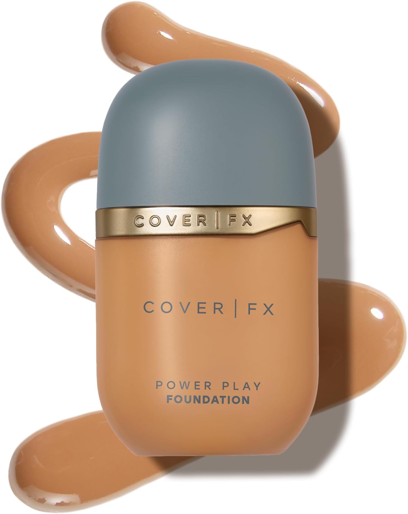 Power Play Foundation - Shade M5 - Buildable Full Coverage - Waterproof Sweat-Proof Transfer-Proof - Natural Matte Finish - All Skin Types