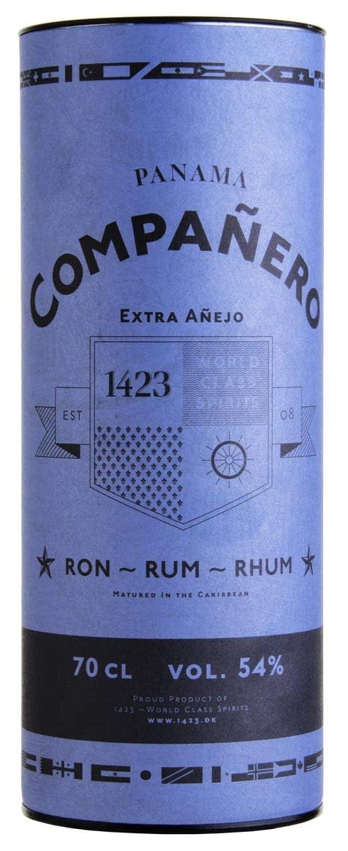 1423 World Class Spirits Compañero PANAMA Extra Añejo Rum (1 x 0.7 l)