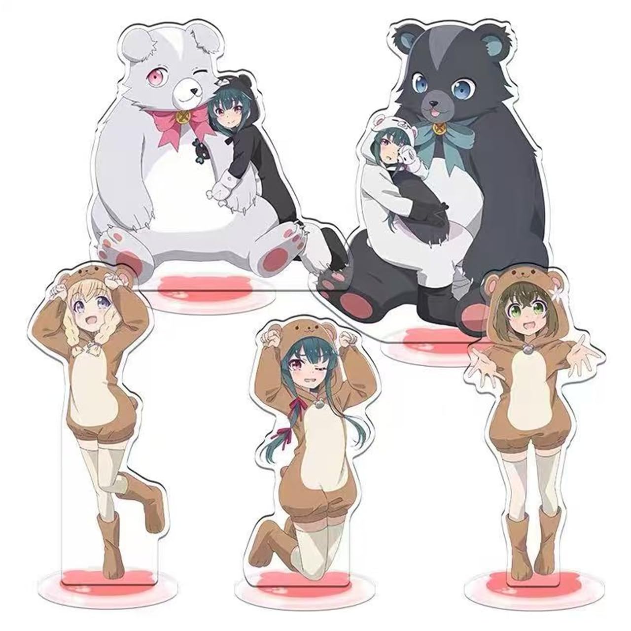 Amazon.co.jp: アクリルスタンド くまクマ熊ベアー アクスタ