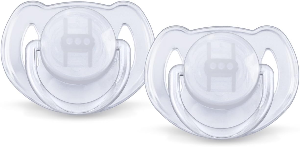 Philips AVENT BPA Free Translucent Pacifier, 618 Months, 2Pack