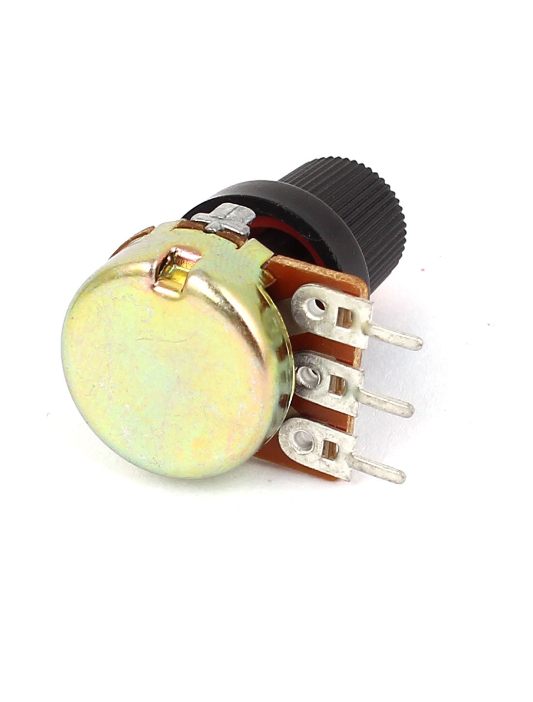 Composants consommateurs d'énergie 5 pièces B250K Résistances Variables Ohm 3 Bornes Bouton Rotatif Audio B Type Potentiomètres Potentiomètre Pot