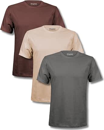 Kingsted Men's Cotton-Blend Classic Fit T-Shirts