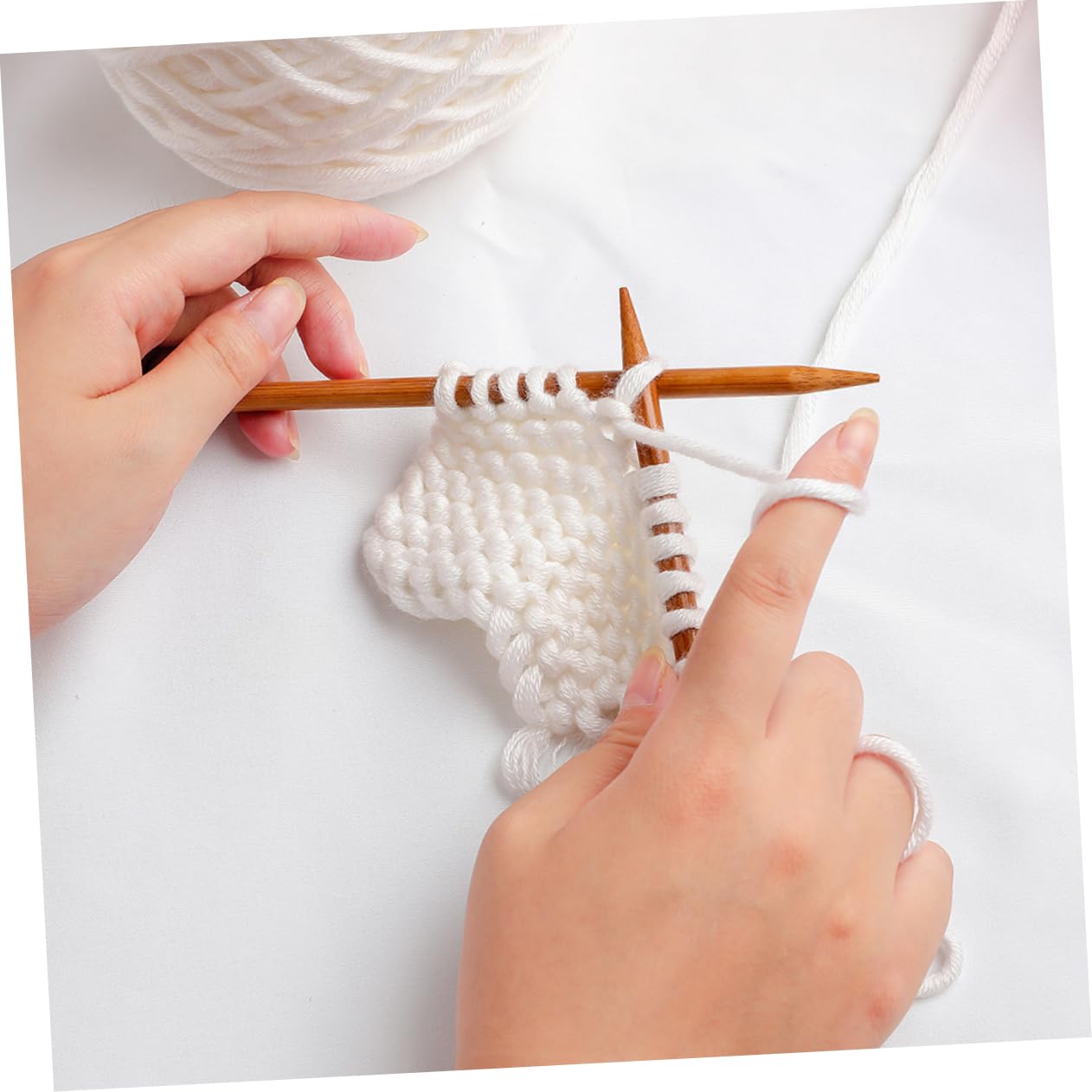 NUOBESTY 2 Ensembles Aiguille à tricoter kit de broderie aiguilles à tricoter circulaires Couture kits de crochet kits de tricot knitting needles kit tricotin knitting kit outils de tricot