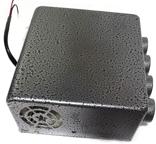 Miniatura 3 de Kit de calentador de coche debajo del tablero, calentador de coche portátil de 4 puertos con interruptor de velocidad, calentador de aire universal