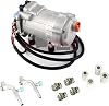 12V 24V Integrated Electric AC Compressor, 12V DC AC Compressor for Car DC Compressor Color: 12V