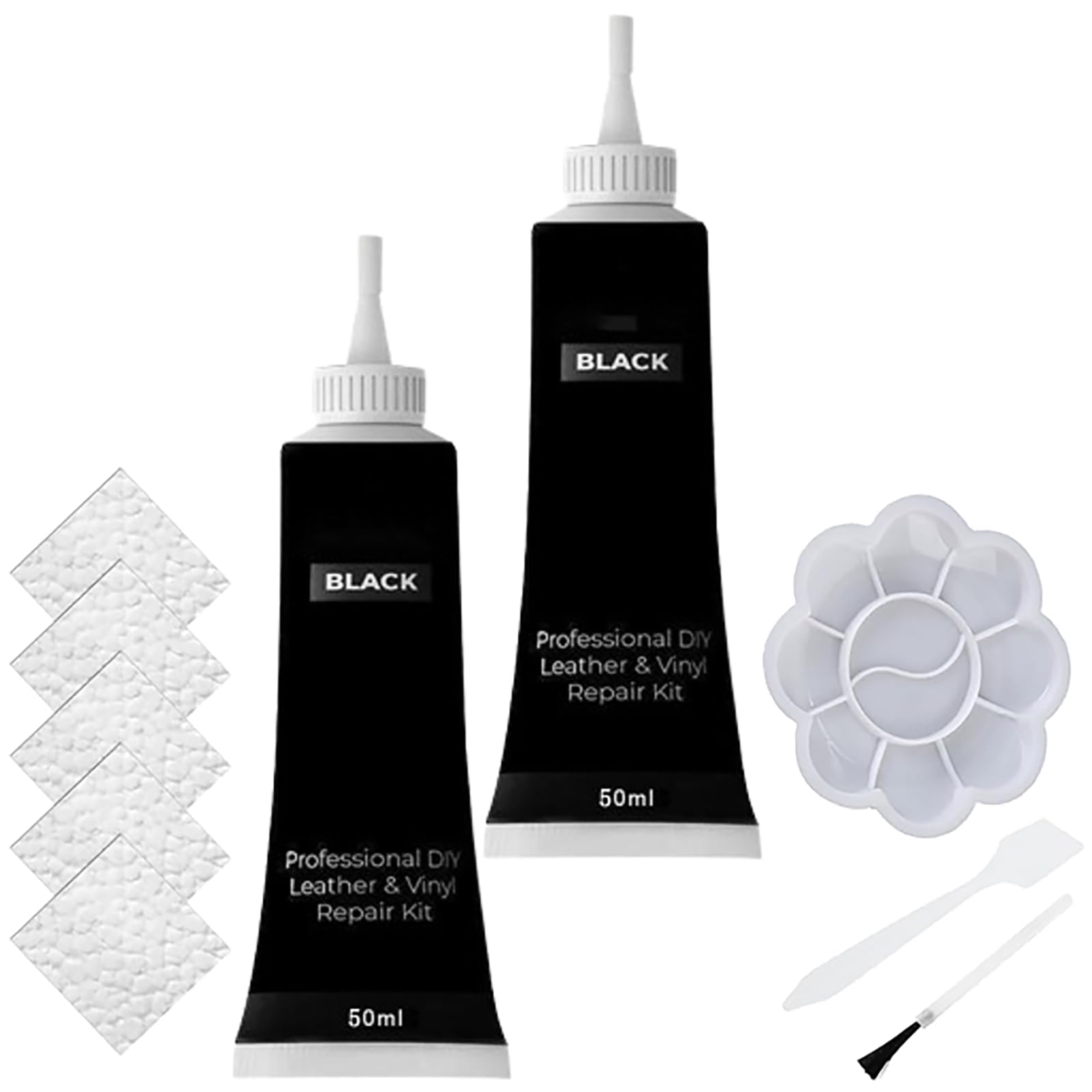 Advanced Leather Repair Gel, 2Pcs Upgrade Leather Repair Gel Professional DIY Leather and Vinyl Repair Kit Leather Repair Paint Gel, Leather Scratch