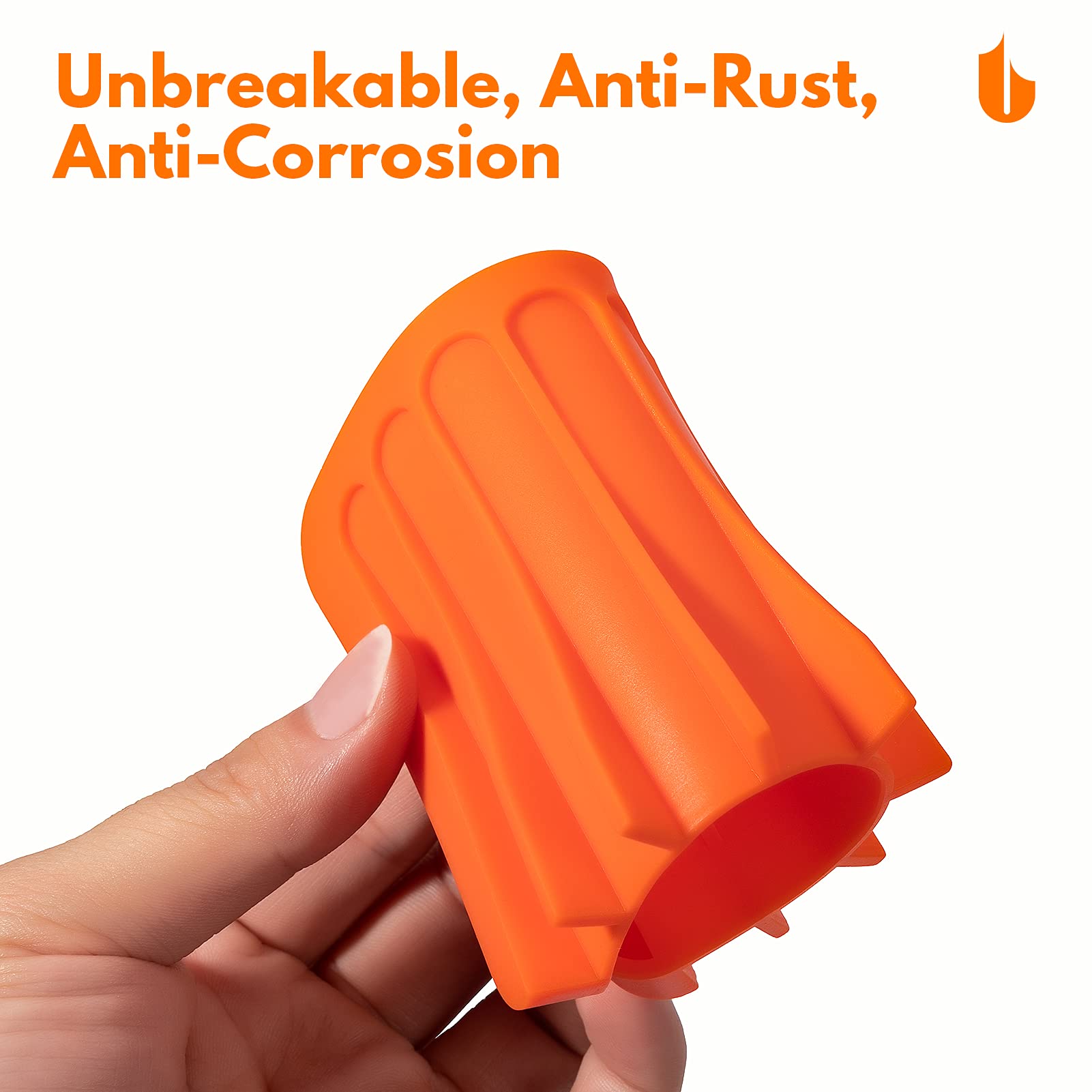 Urbanstrive Seifenschale Silikon - Wasserfall Design Hält Seife Trocken