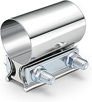 Vista 11 de ESPEEDER - Abrazadera de junta de escape de acero inoxidable con 1 bloque