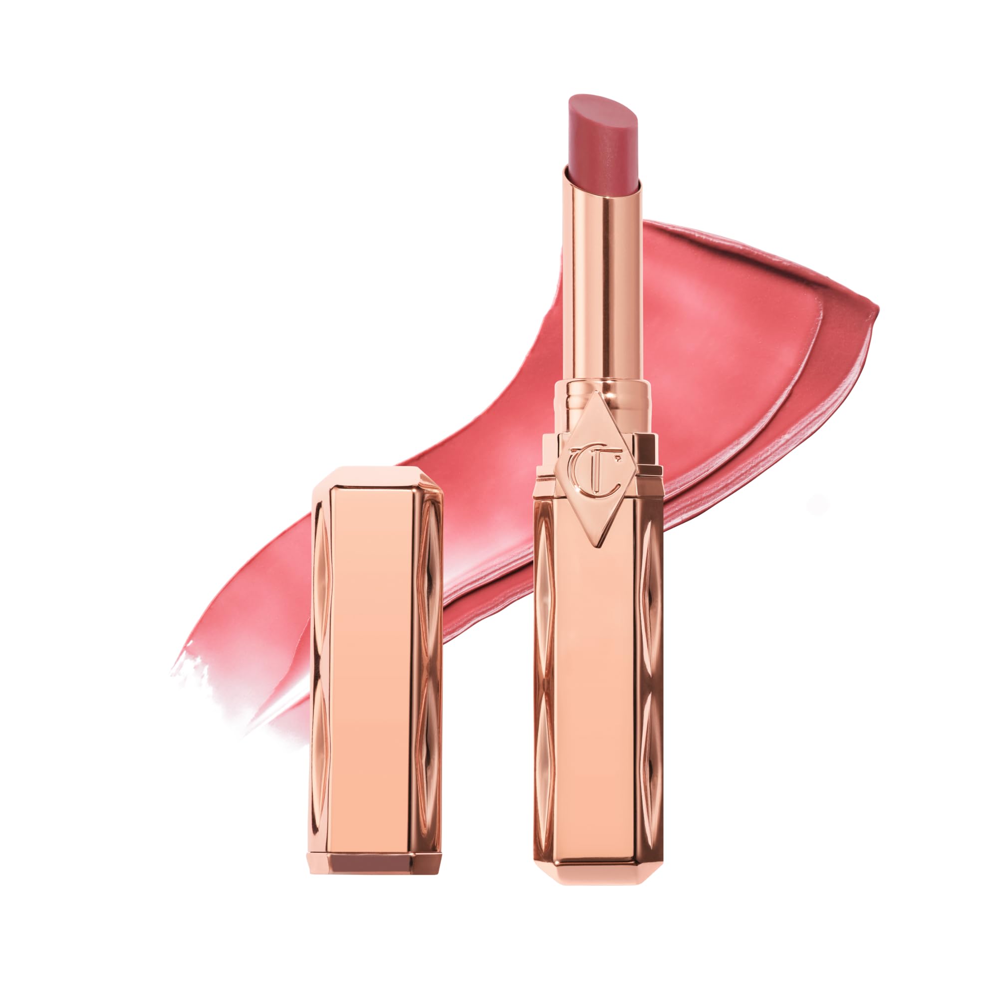 Charlotte Tilbury Pillow Talk Blush Balm Lip Tint - Buildable Sheer Tint