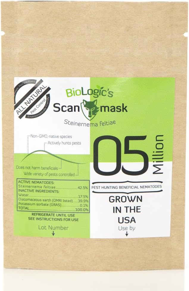 Scanmask Beneficial Nematodes (S.f.) 5 Million