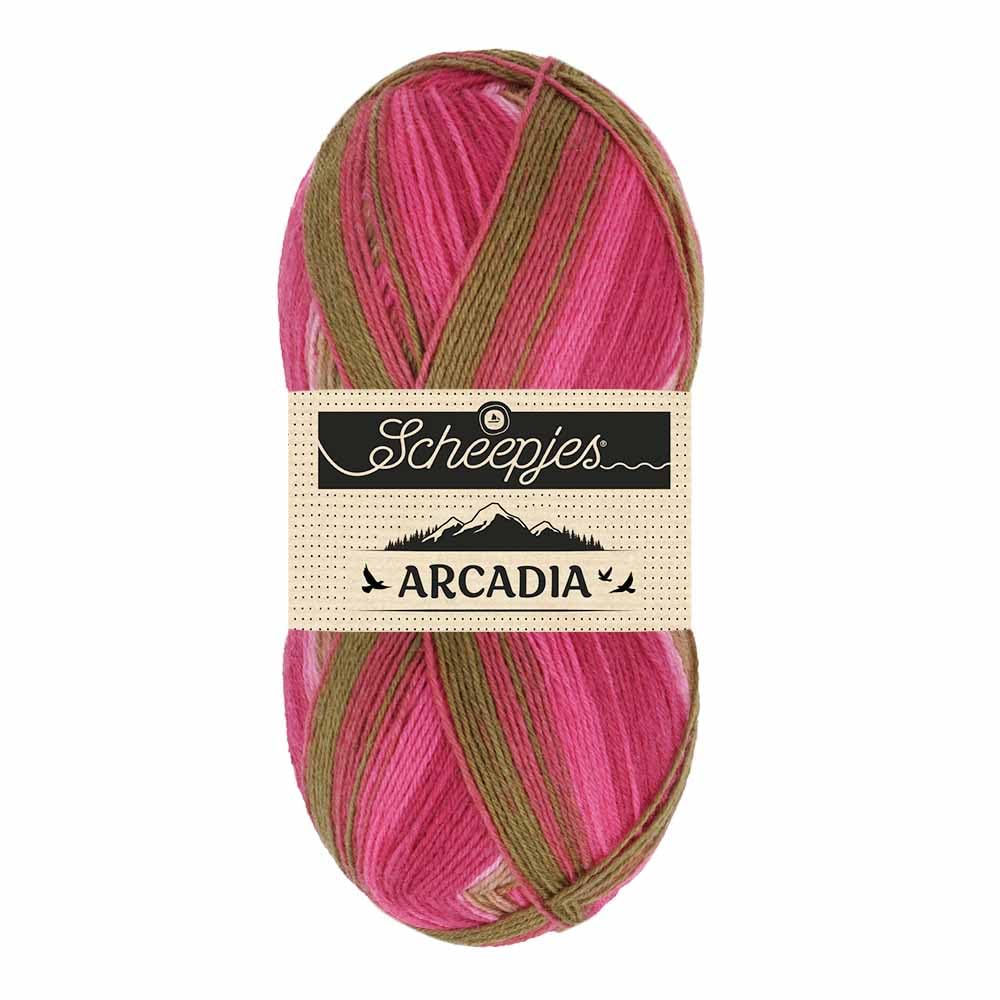 Scheepjes - Scheepjes Arcadia 904 Sakura - Resistant Sock Yarn - 1x100g