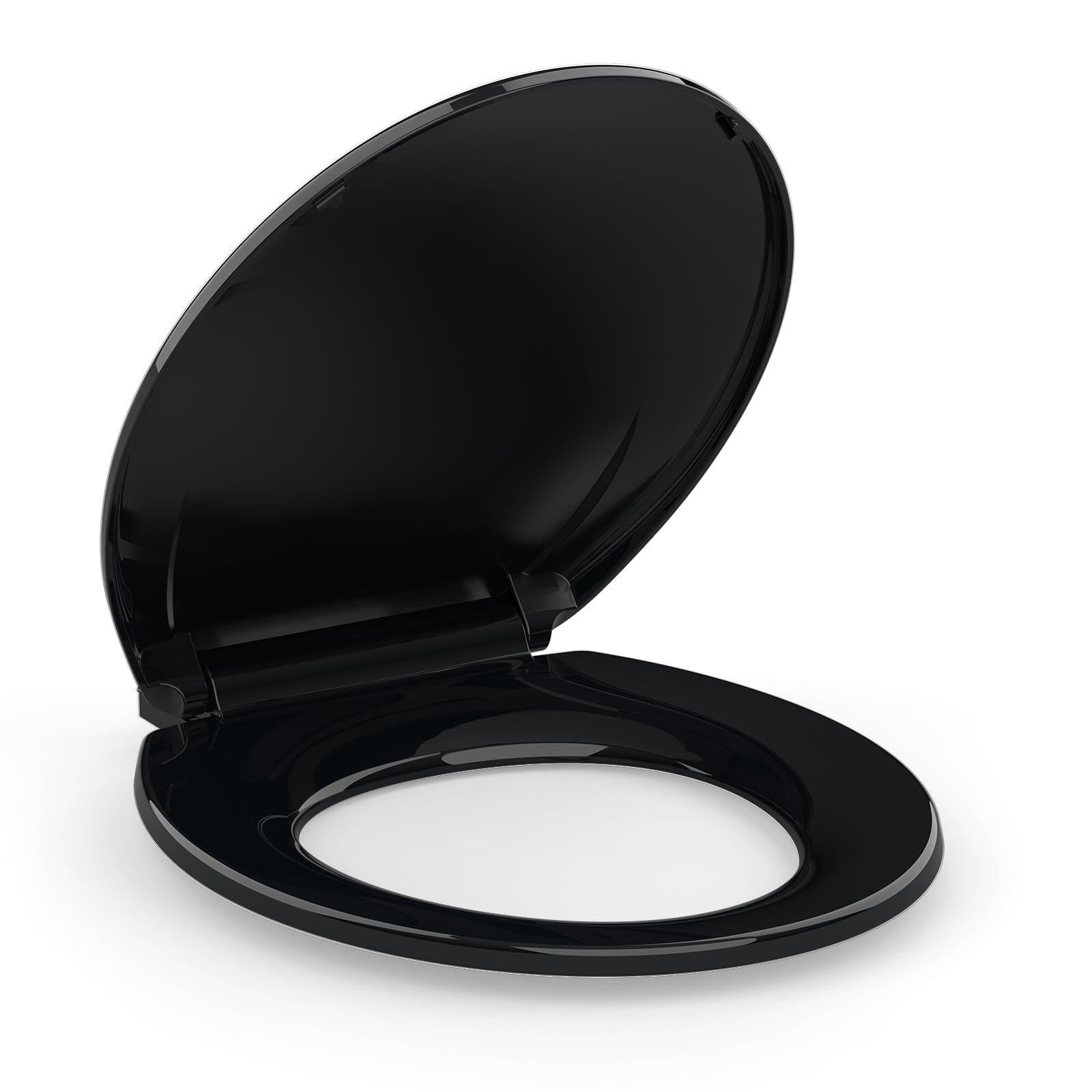 Ldhsjh Black Soft Close Elongated Toilet Seat - Easy Install, Comfortable Design For Modern Bathroom Upgrade, Seat, Install, Elongated, Soft, Easy, Toilet, Close