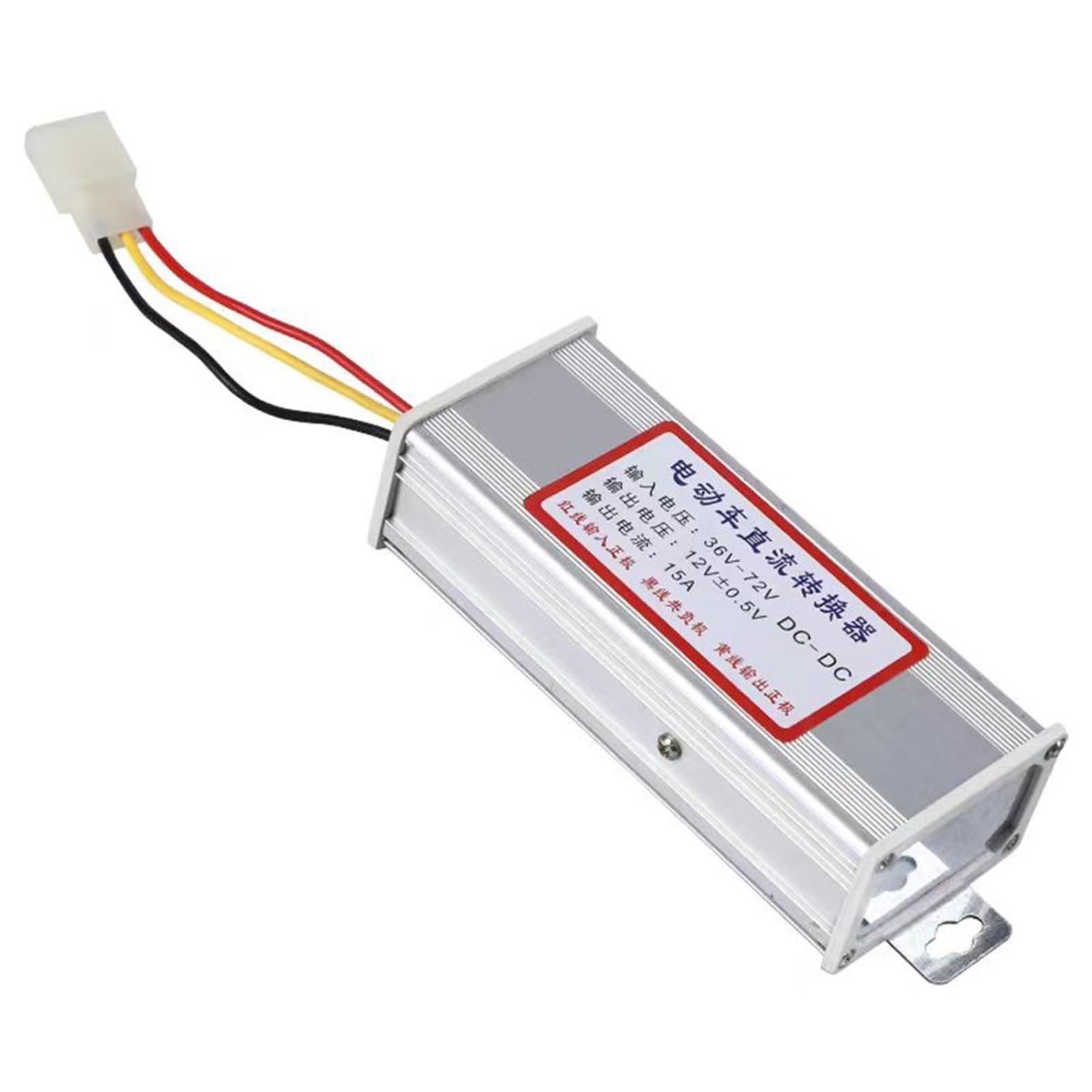 sujeniir EV Converter DC Transformer 36V-72V to 12V Universal 25A DC-DC Converter