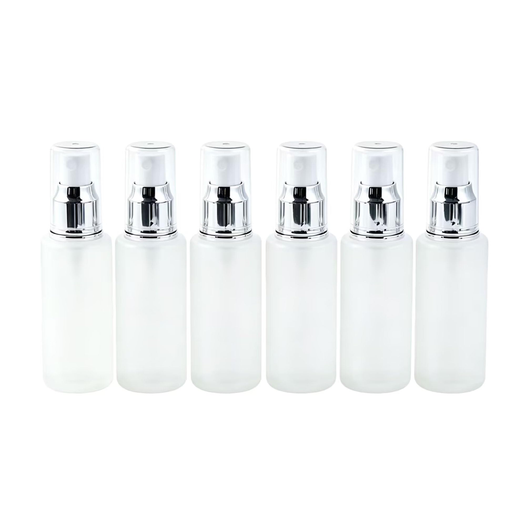 GENTERUN Spray Bottles,Lotion Dispensers,Suitable For Lotions And Toners(Lotion bottles (50ml x 6))