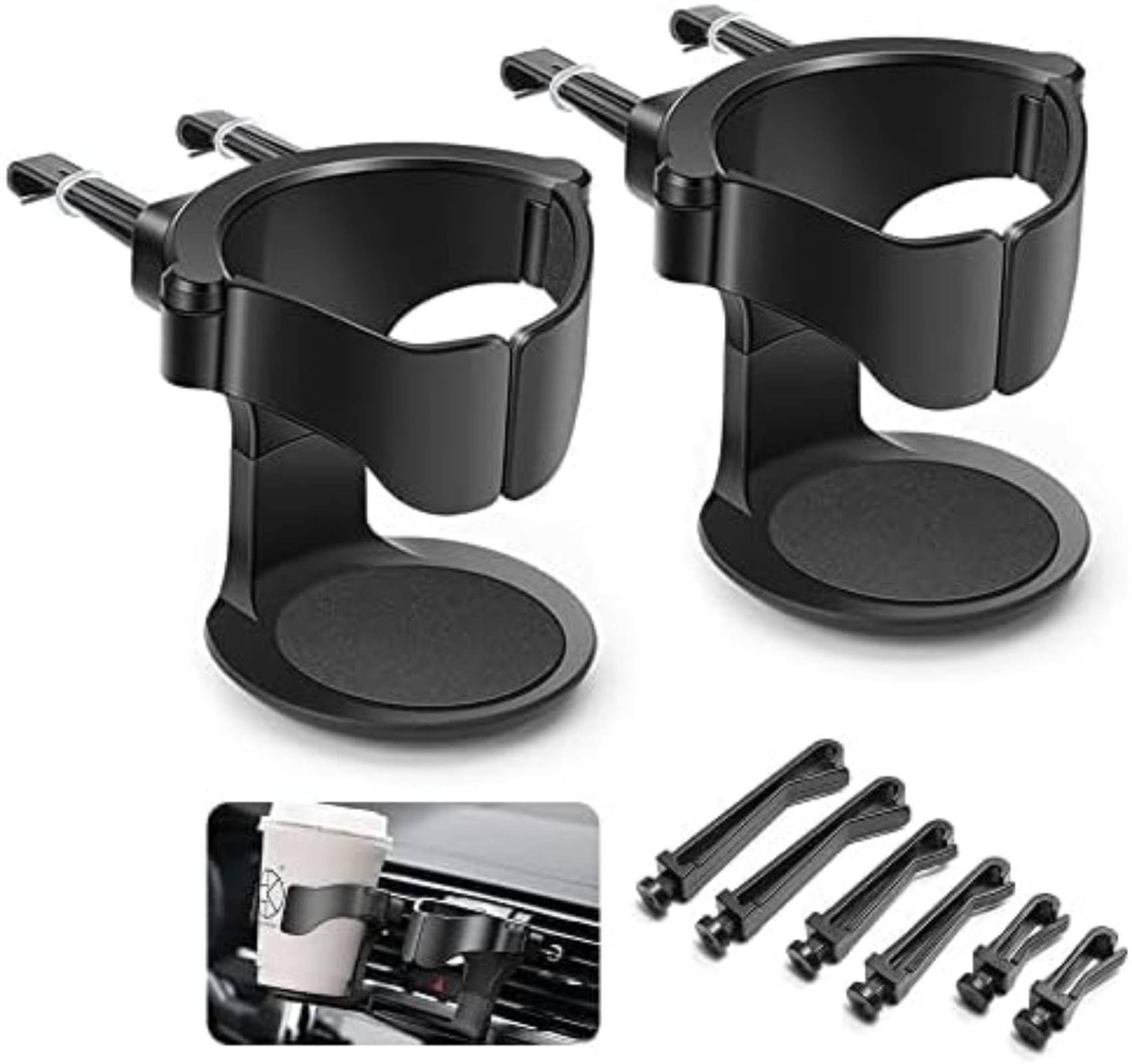 Tryagat 2 Pack Car Cup Holder for Mazda CX-30 Zubehör, Air Vent Drink Mount Adjustable Stability Cup Stand for Beverage Bottles and Coffee Cups