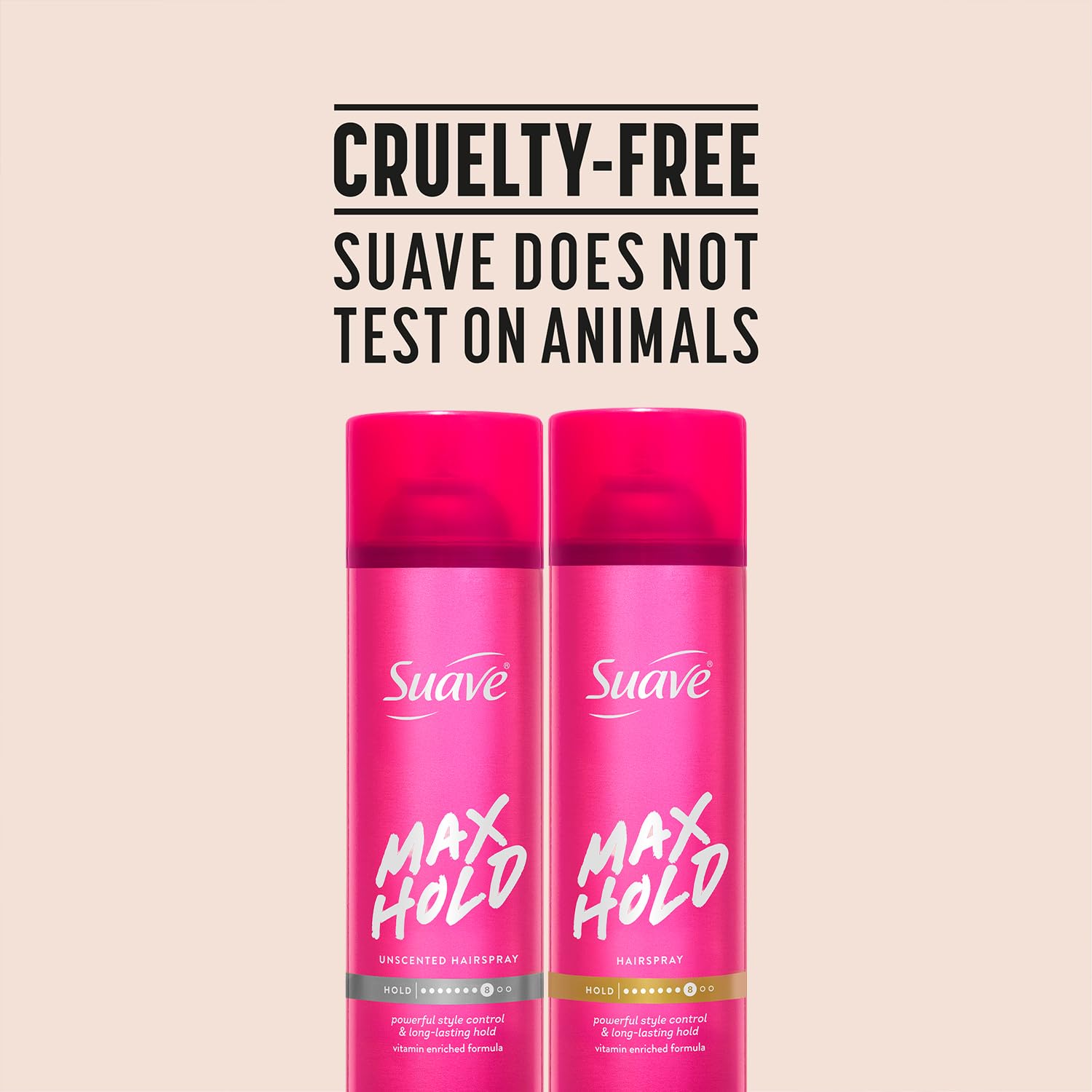 Suave Hairspray, Max Hold Aerosol Hair Care Set – Scented 2-Pack + Unscented Hair Spray, 11 Oz Ea (3 Piece Set)