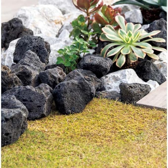 石　30個 Amazon.co.jp: アイボリーロック 白砕石 サイズL(150－250φ) (5～7個