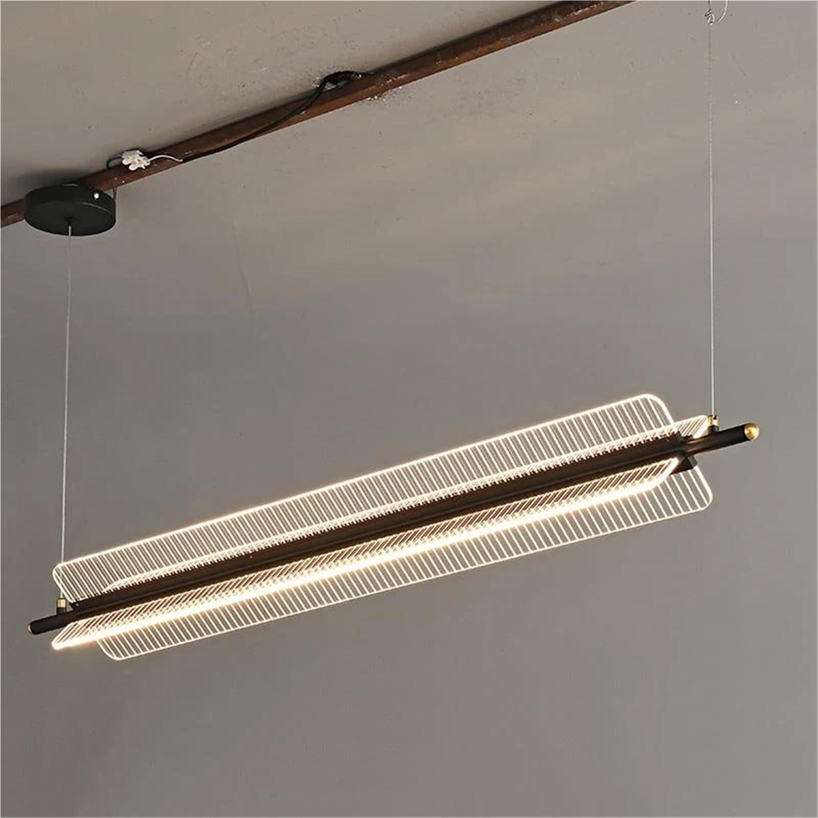 NHPJFDC Nordic Minimalist LED Pendant Lamp for Table Dining Living Room Kitchen Chandelier Lighting Lusters Suspension Fixture,Elegance