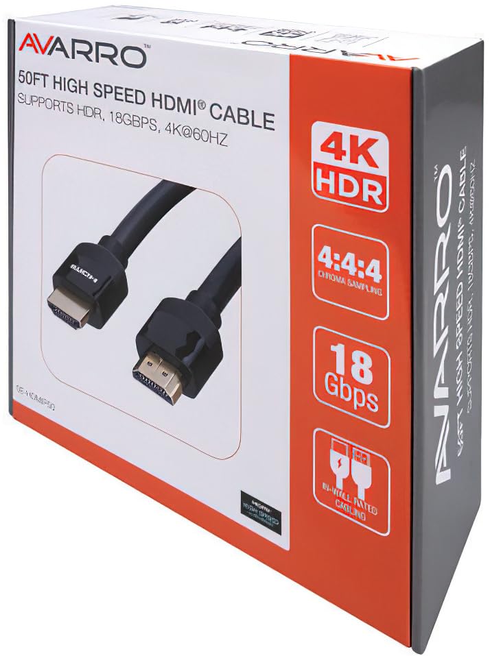 Avarro 0E-HDMIP50 HDMI Cable product box