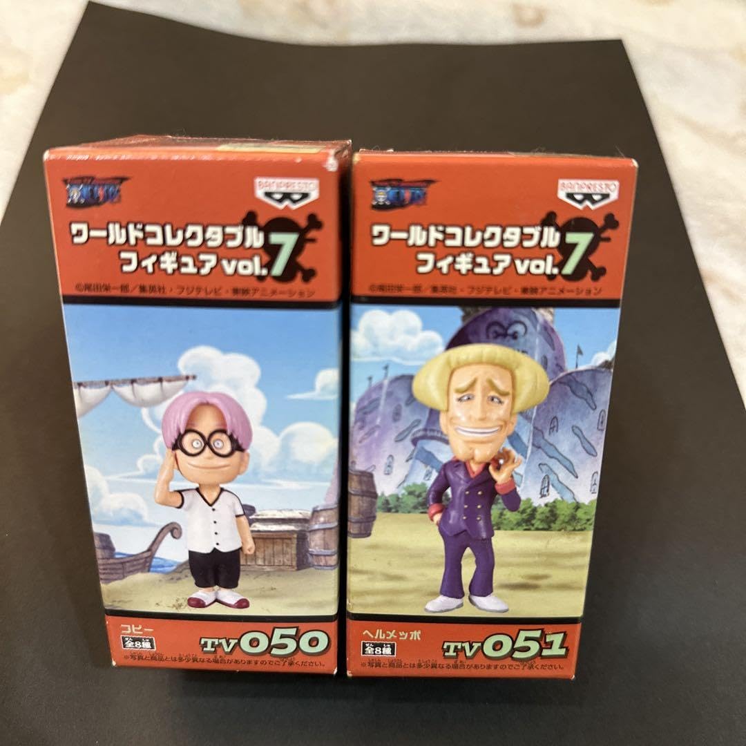ワンピースコビーヘルメッポフィギュアワーコレカード