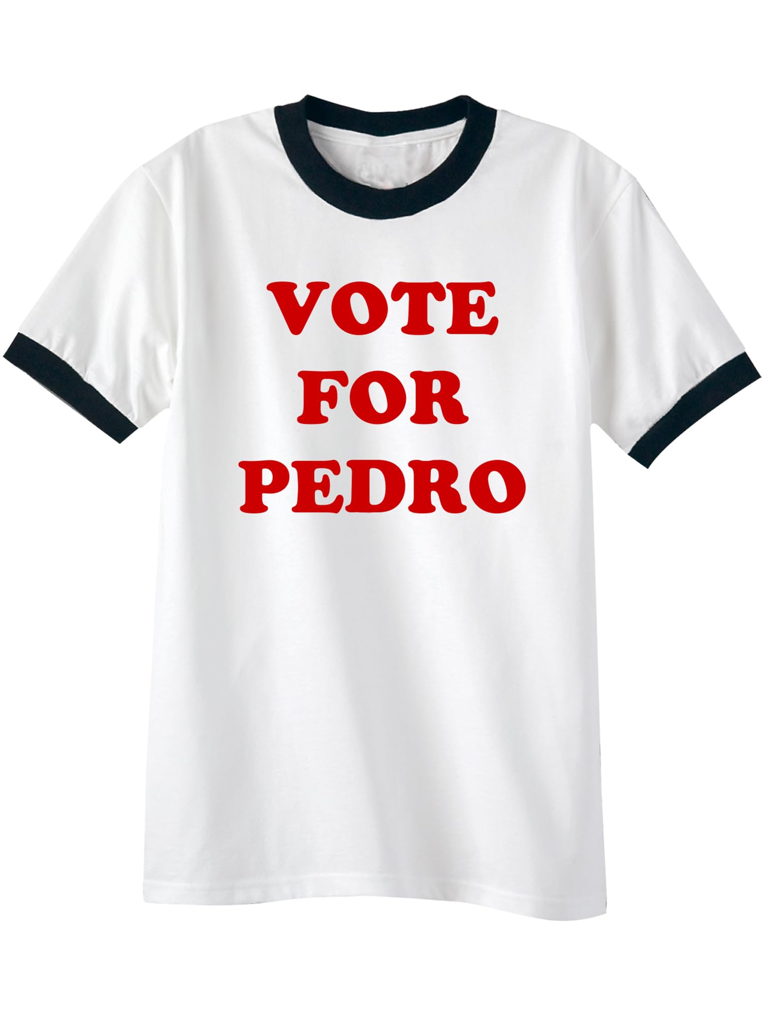 zerograviteeVote for Pedro Short Sleeve Ringer T-Shirt