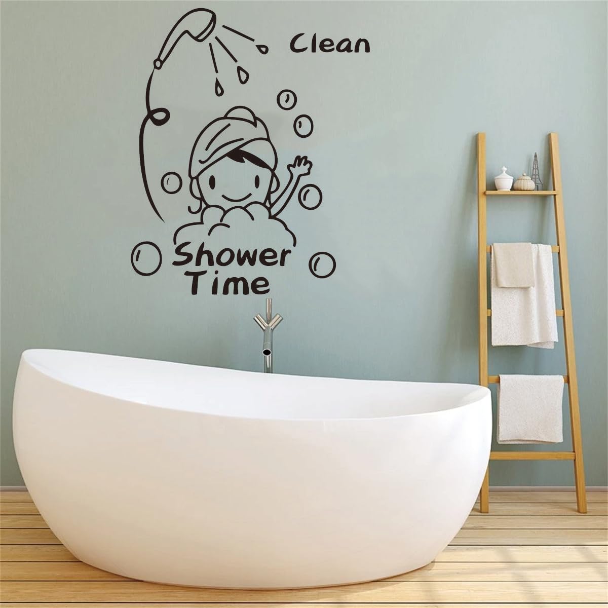 Bathroom Wall Sticker Decor: Transform Your Space!