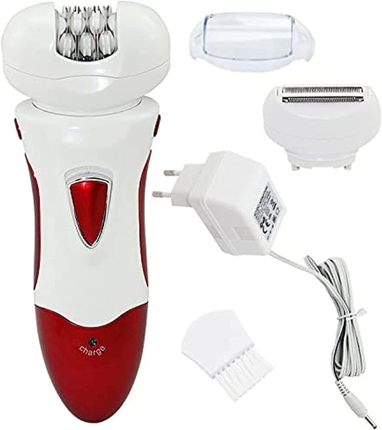 2 in 1 Women Epilators Hair Removal Electric Shaver，Cordless Trimmer Remover Epilator Shaver for Underarms, Legs, Arms, Bikini