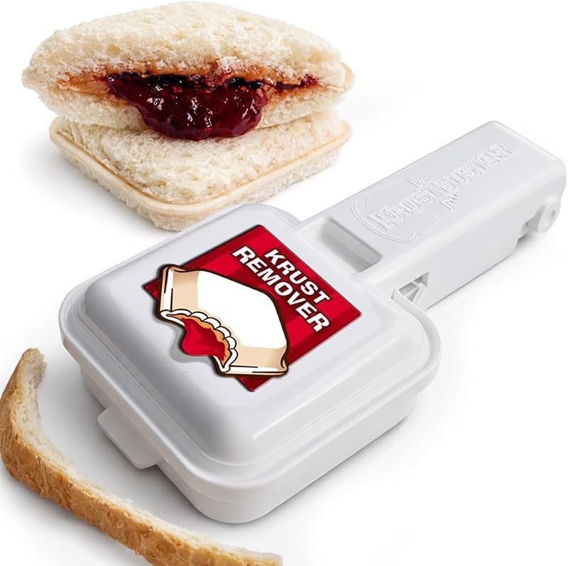 Sandwichera sin corteza: cortador y sellador de sándwiches sin corteza para almuerzos infantiles, máquina para hacer PB&J, apta para lavavajillas, fabricada en EE. UU.