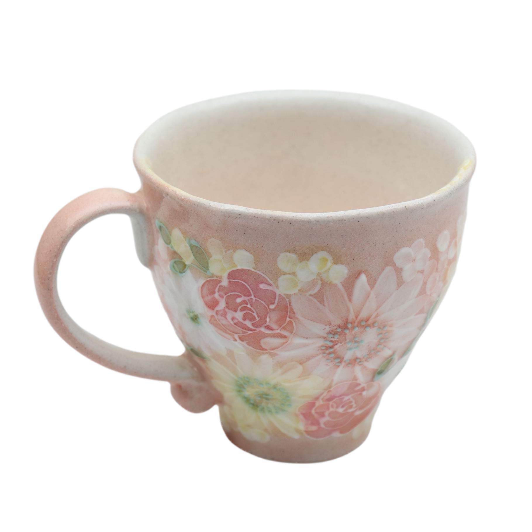 工房ゆずりは 色彩花 マグカップ 日本製ゆずりは工房 ＊彩優花