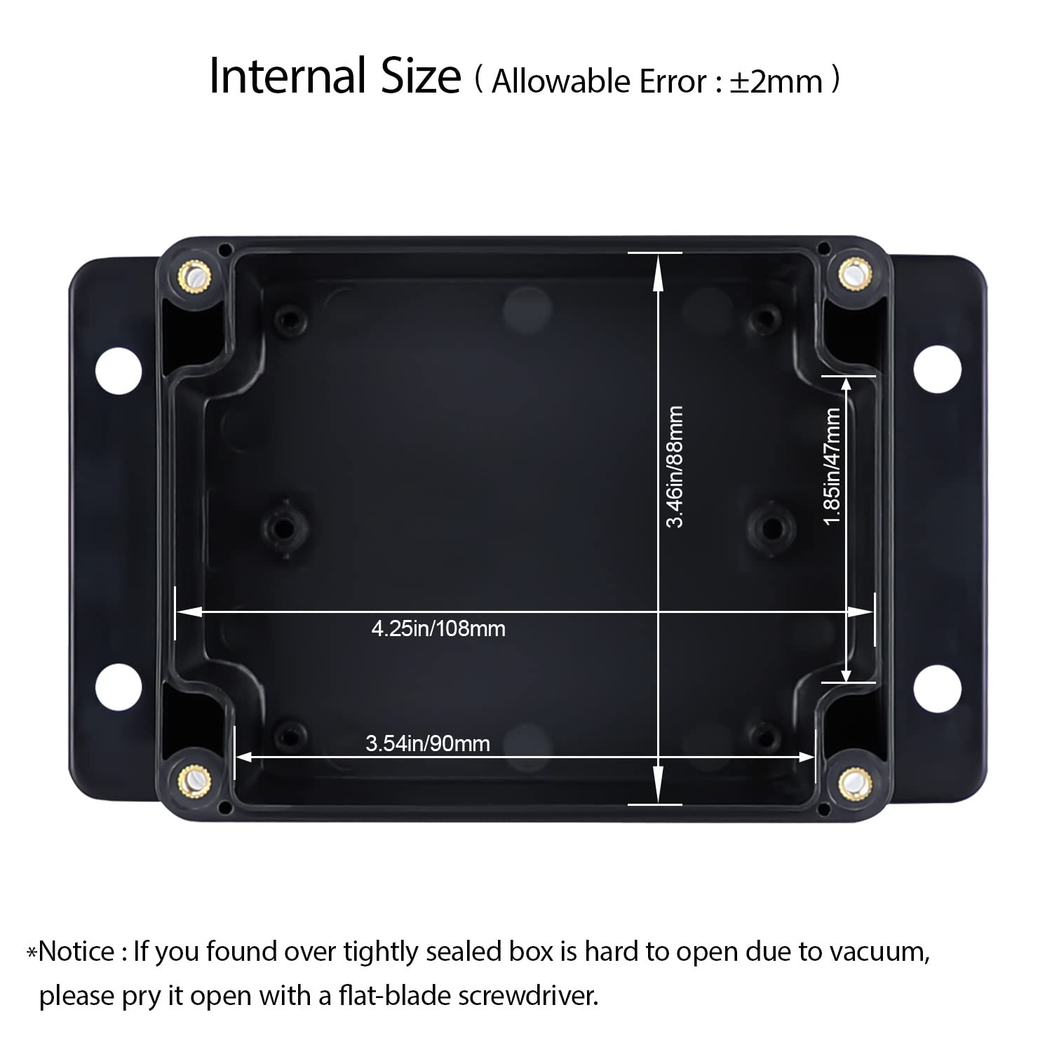 Waterproof Electrical Junction Box - IP65 Enclosure -3