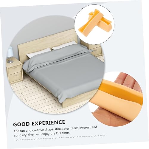 Miniatura 2 de Angoily 4 unids Alfombrilla de silicona para muebles, patas de cama, tapones de cama, protectores de patas de cama, almohadillas de patas de silla,