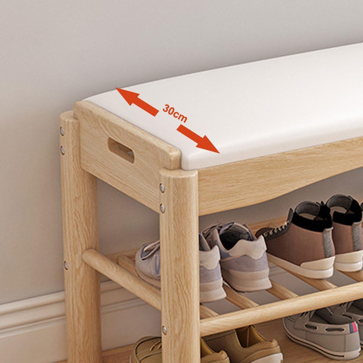 Farmhouse Essbank 120cm - Weiße Sitzbank Mit Rückenlehne Für Flur Und Esszimmer