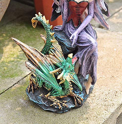 Jardin fée sculpture ange décoration maison artisanat - 6