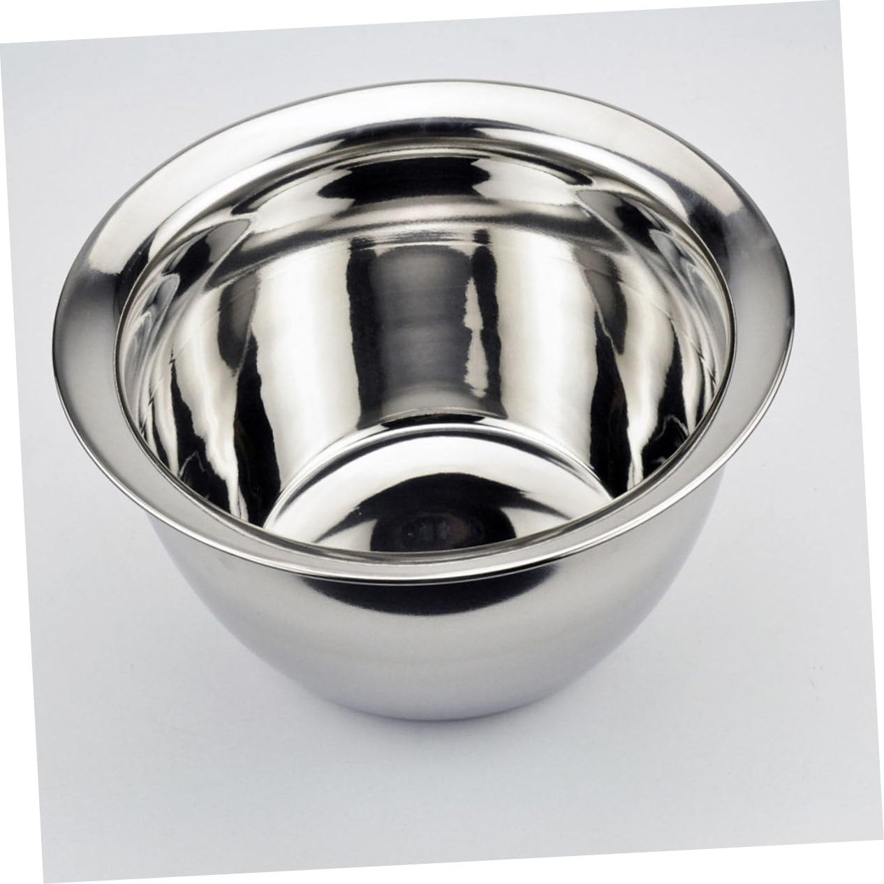 Tazón para Mezclar de Acero Inoxidable 304 sin Rebabas, Cuenco Espesado Multifuncional para Batir Huevos y Almacenar Alimentos en Cocina