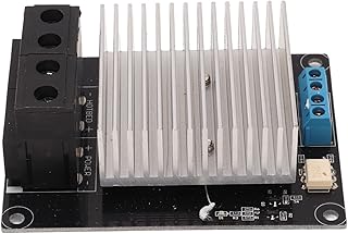 Kadimendium Controlador de Calefacción de Impresora 3D, Placa de Módulo de Control MKS MOSFET MOS, Disipador de Calor de Aluminio 30A, Piezas de Impresora 3D para Extrusora Hotbed