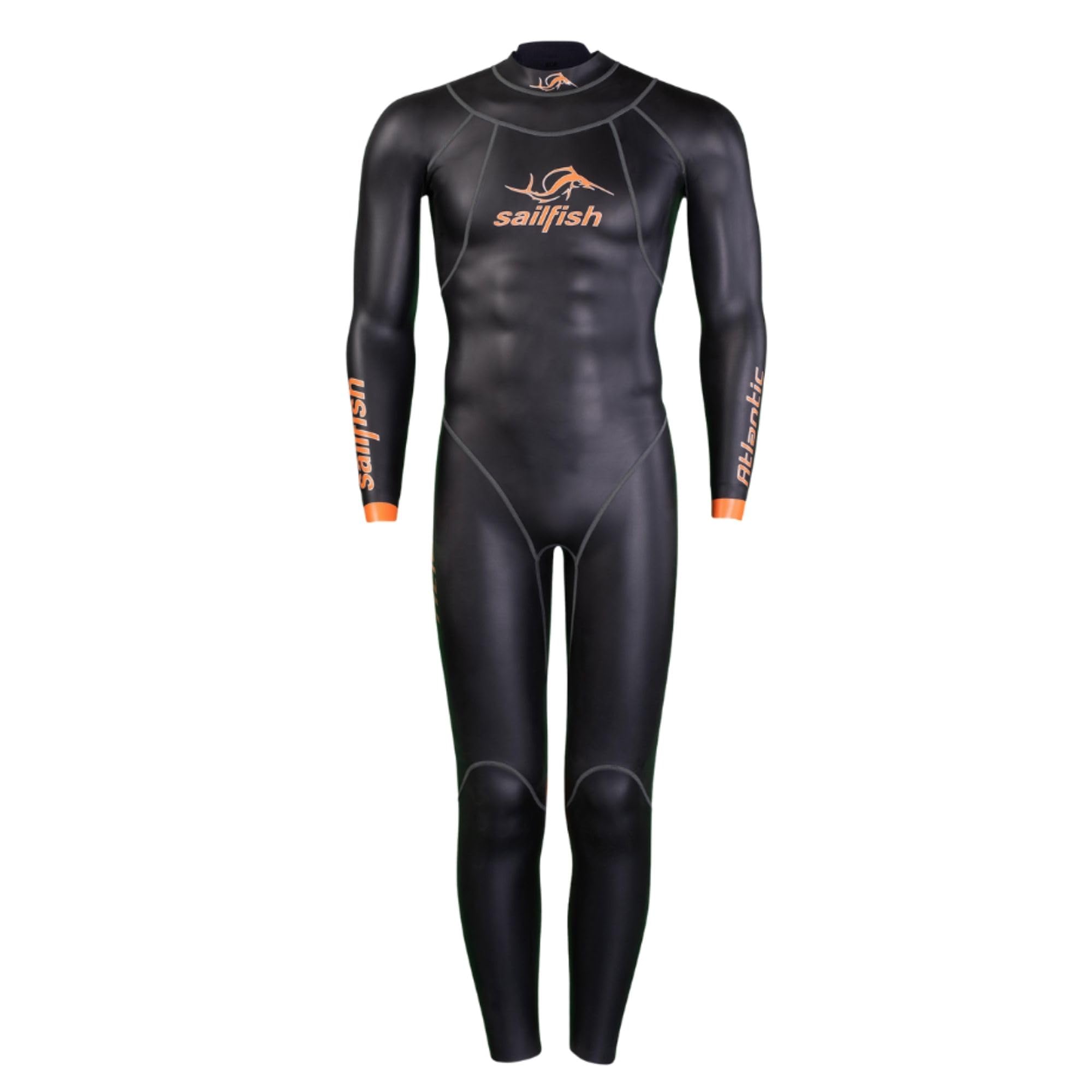 sailfish® Neoprenanzug Herren Atlantic 2 | Triathlon Anzug mit optimierter Wasserlage & hydrodynamischer Passform | 1,5–5mm Wetsuit für Training & Wettkampf | Wärmeisolierender Schwimmanzug für