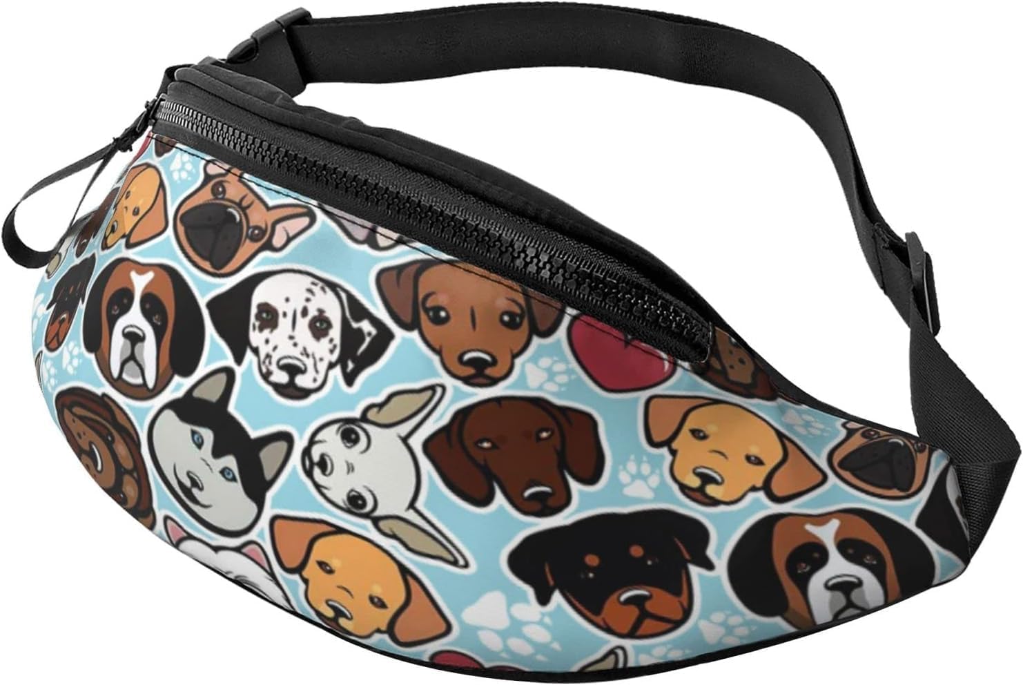 HERSILPersonalize Fanny Pack Hip Bum Bags For Outdoor