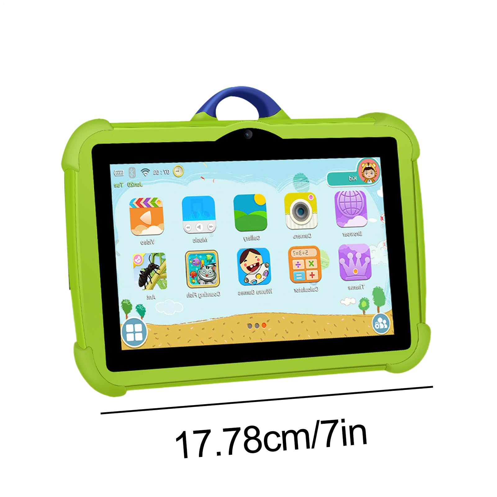 Generico Tablet Per Bambini Da 7 Pollici - Tablet Android7.1, +64 GB Romtablet PC | Protezione Agli Occhi A Prova Di Goccia Multiuso E All' A Prova Di, Grande Batteria Con Doppio Contro