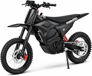 Electric Dirt Bike for Teens Adults - 3000W 40 Mph Motor,53 Miles Range 48V 23AH Battery,14"/12" Tires Dual Disc Braking & Full Suspension Electric Motorcycle
