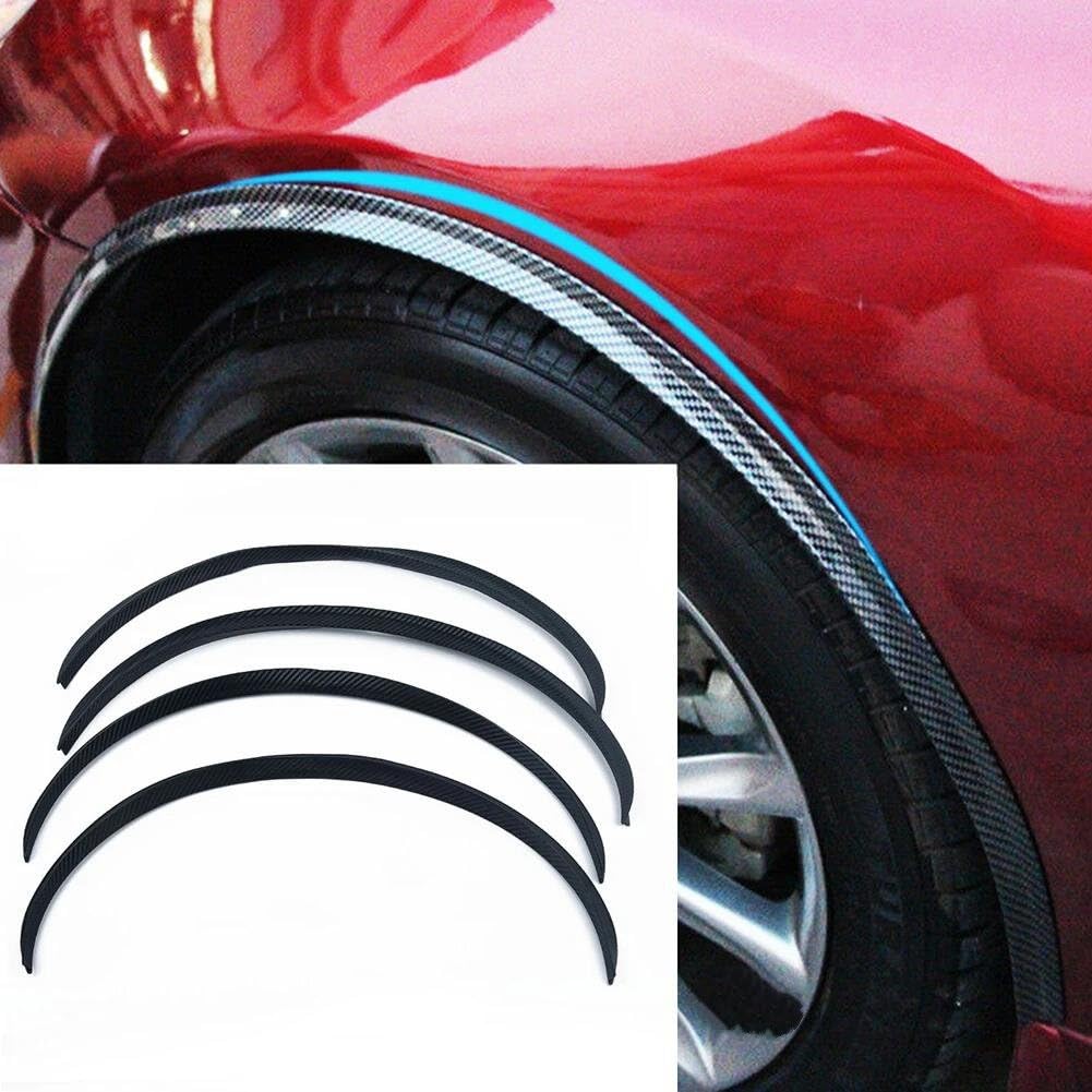 Élargisseur De l'aile Voiture Élargisseurs D'ailes Universels Pour Passages Roue Voiture Élargissement D'aile Arche Sourcil Garde-boue Protection Lèvre Protection Boue Garde-boue Protecteur Sourcil Ro