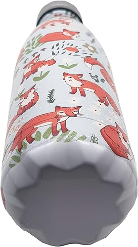 Miniatura 4 de Fox - Botellas de agua deportivas aisladas de acero inoxidable, tazas de viaje sin BPA, vaso para acampar al aire libre, viajes, 17 onzas