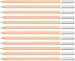 Produktbild STABILO - Pastellkreidestift - CarbOthello - 12er Pack - apricot