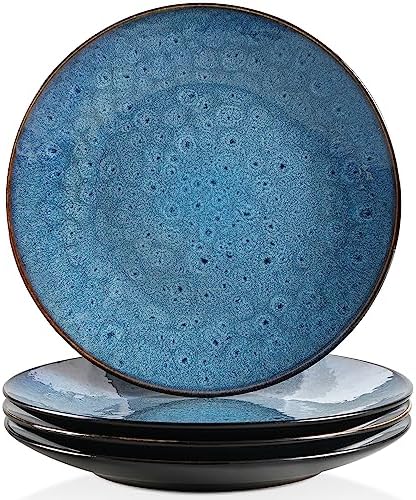 Vancasso Starry 8-częściowy zestaw misek z kamionki, miseczki na musli, serwis stołowy w stylu vintage, 550 ml