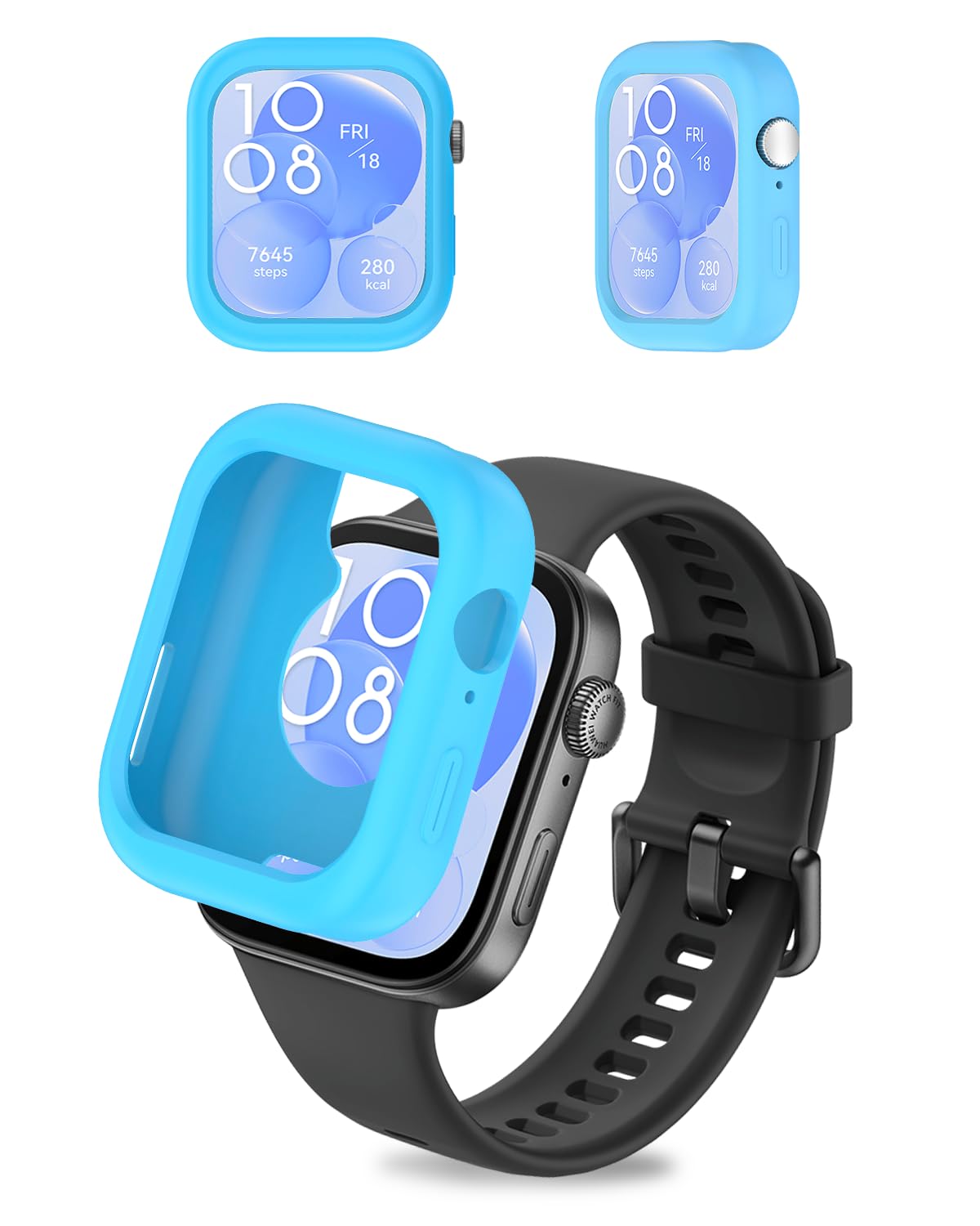 Amazon.co.jp: HUAWEI Watch Fit 3 対応 用ケース ウォッチリング 