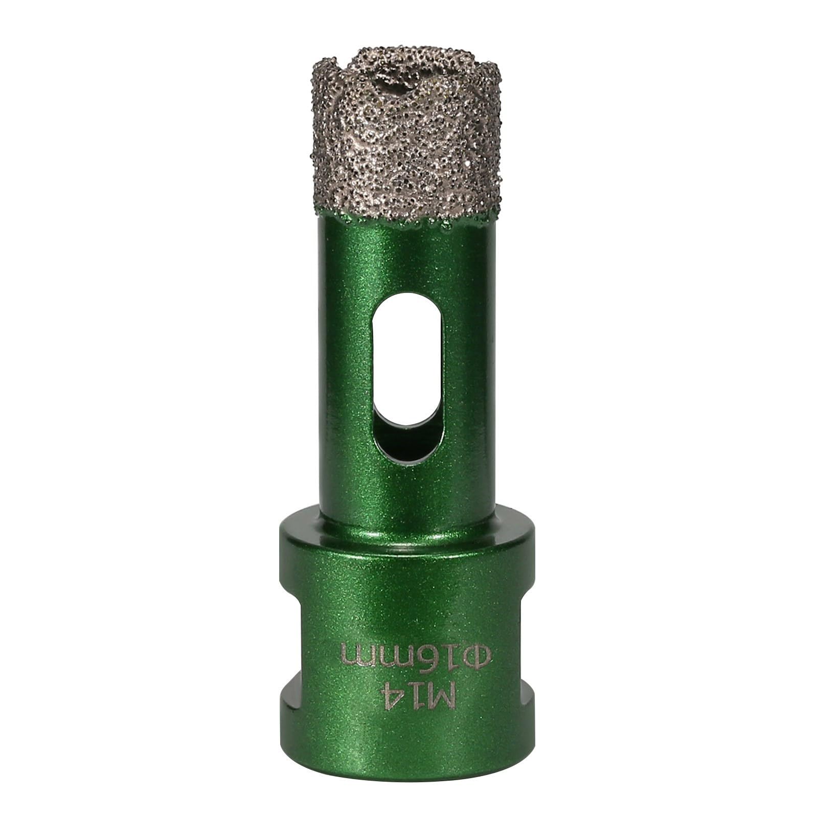 Kalttoy 16Mm Industrial Brazed Hole Opener For Porcelain Stone Tiles Diamantine Grit Coating & M14 Thread Design Up To 50Mm Professional Diamantine Hole Cutter For Stone