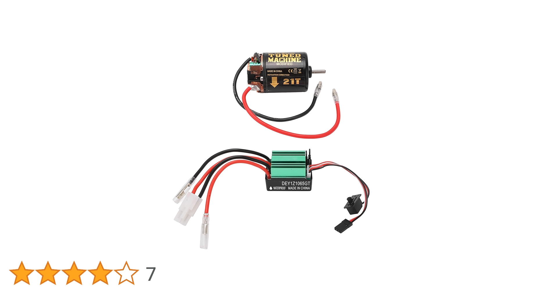 Amazon | ブラシ付き モーター ESC コンボ 540 21T ブラシ付き
